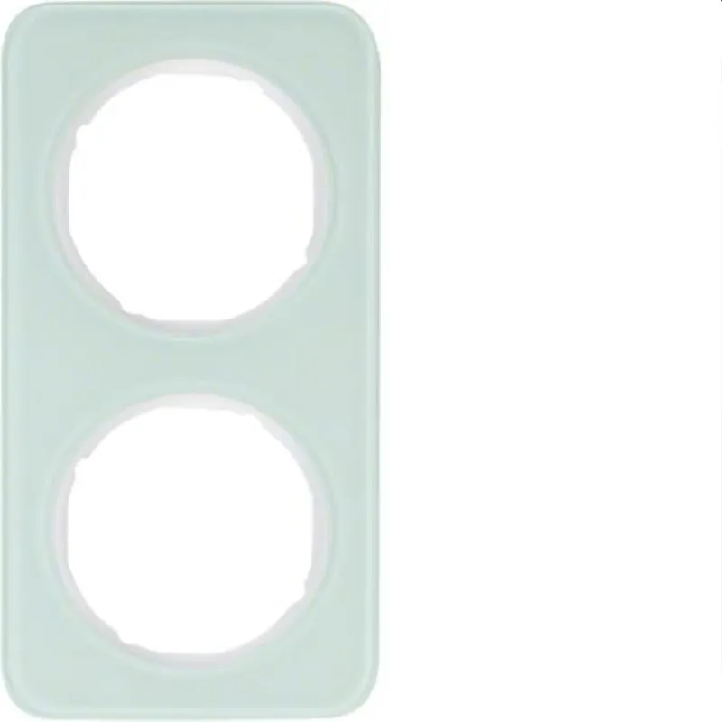 Berker Rahmen M310122109 Glas polarweiss