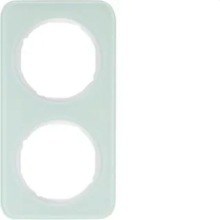 Berker Rahmen M310122109 Glas polarweiss