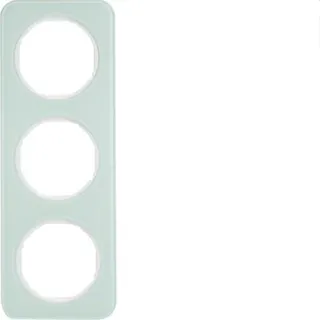 Berker Rahmen M310132109 Glas polarweiss