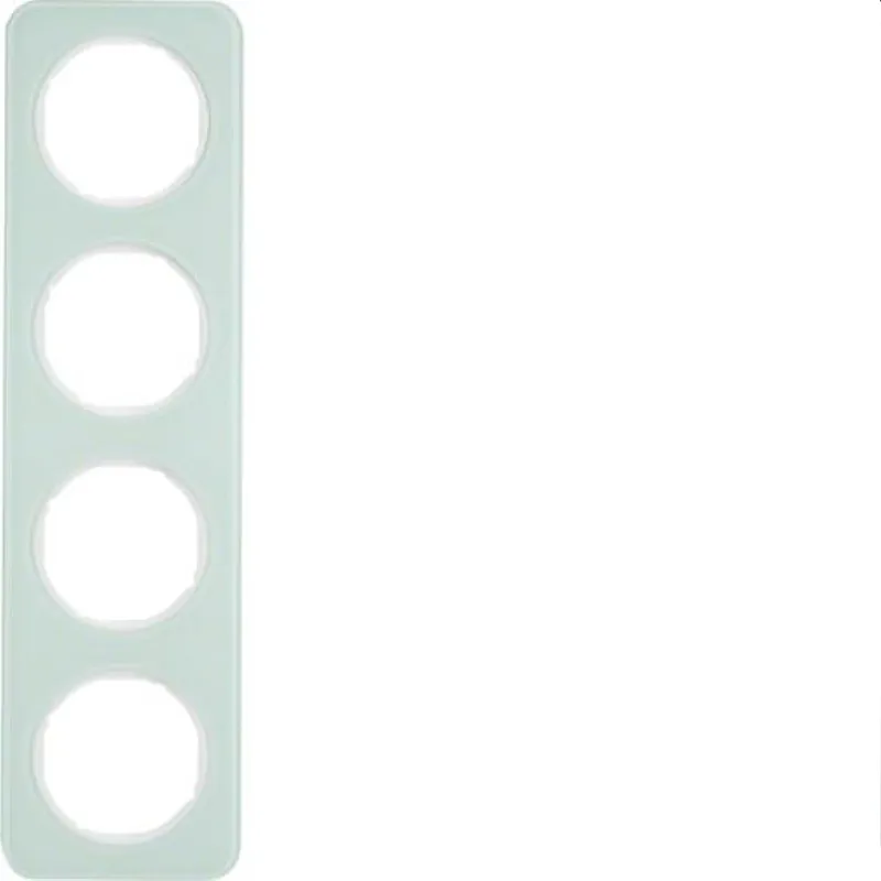 Berker Rahmen M310142109 Glas polarweiss