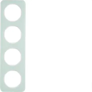Berker Rahmen M310142109 Glas polarweiss