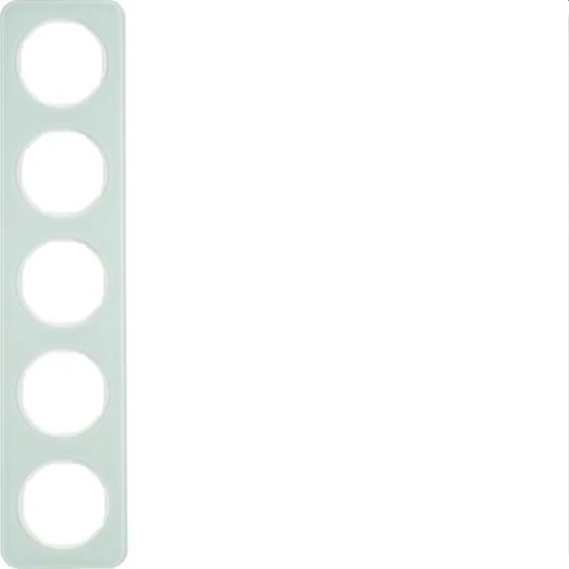 Berker Rahmen M310152109 Glas polarweiss