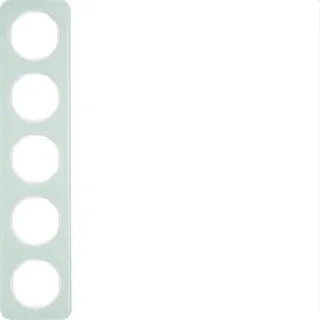 Berker Rahmen M310152109 Glas polarweiss