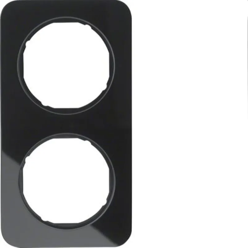 Berker Rahmen M310122116 Glas schwarz