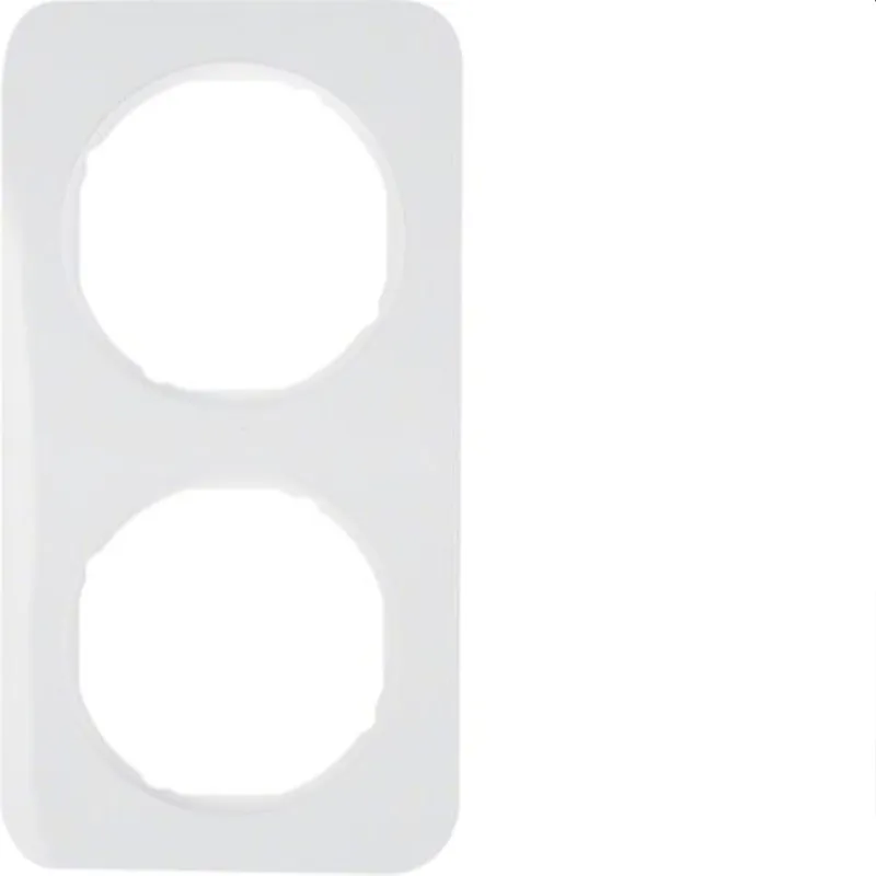 Berker Rahmen M310122189 polarweiss glaenzend