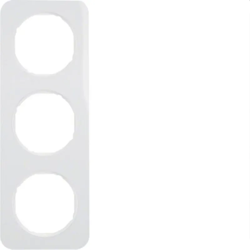 Berker Rahmen M310132189 polarweiss glaenzend