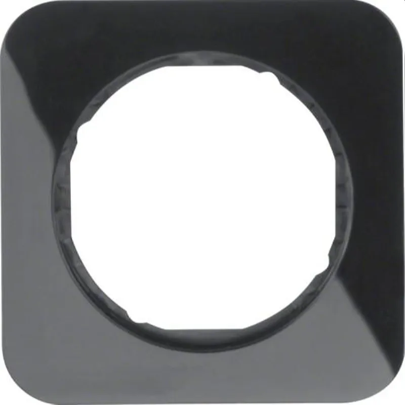 Berker Rahmen M310112145 schwarz glaenzend