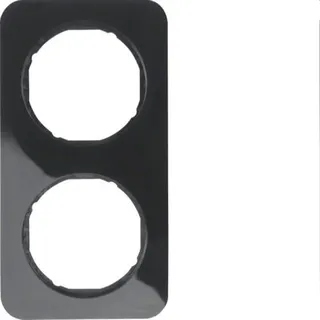 Berker Rahmen M310122145 schwarz glaenzend