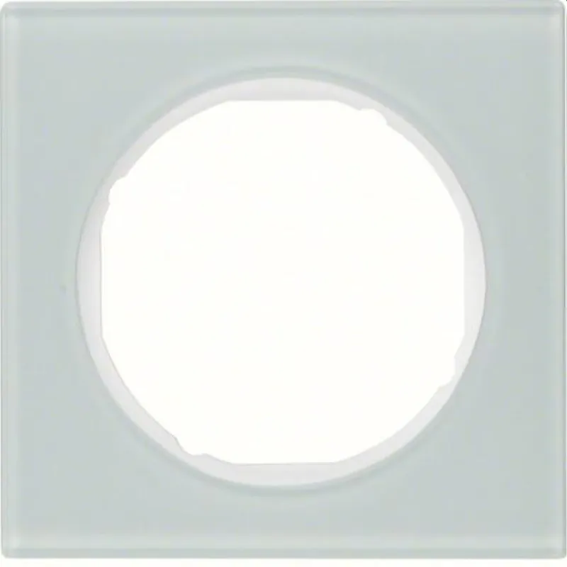 Berker Rahmen M310112209 Glas polarweiss