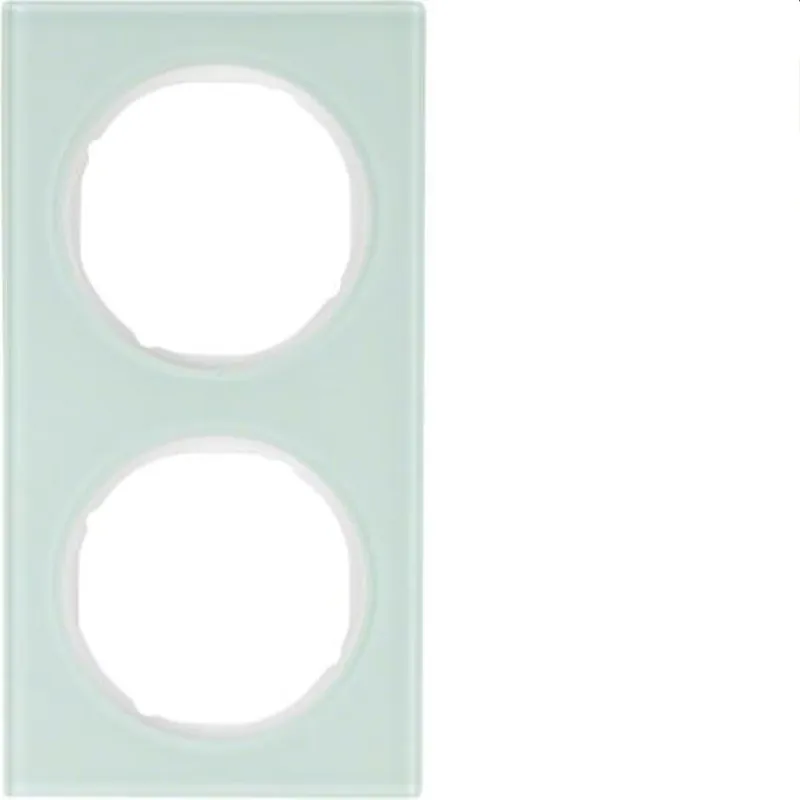Berker Rahmen M310122209 Glas polarweiss