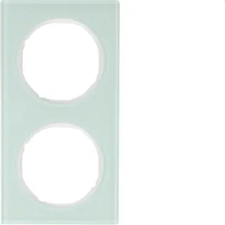 Berker Rahmen M310122209 Glas polarweiss
