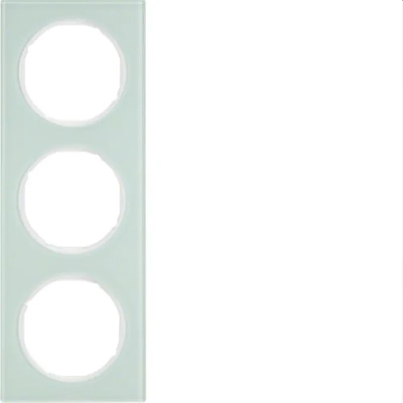 Berker Rahmen M310132209 Glas polarweiss