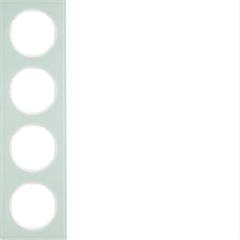 Berker Rahmen M310142209 Glas polarweiss