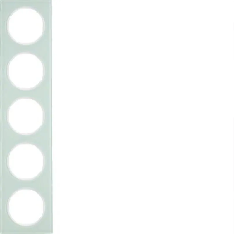 Berker Rahmen M310152209 Glas polarweiss
