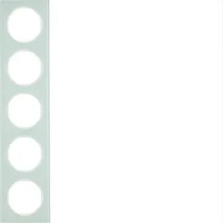 Berker Rahmen M310152209 Glas polarweiss