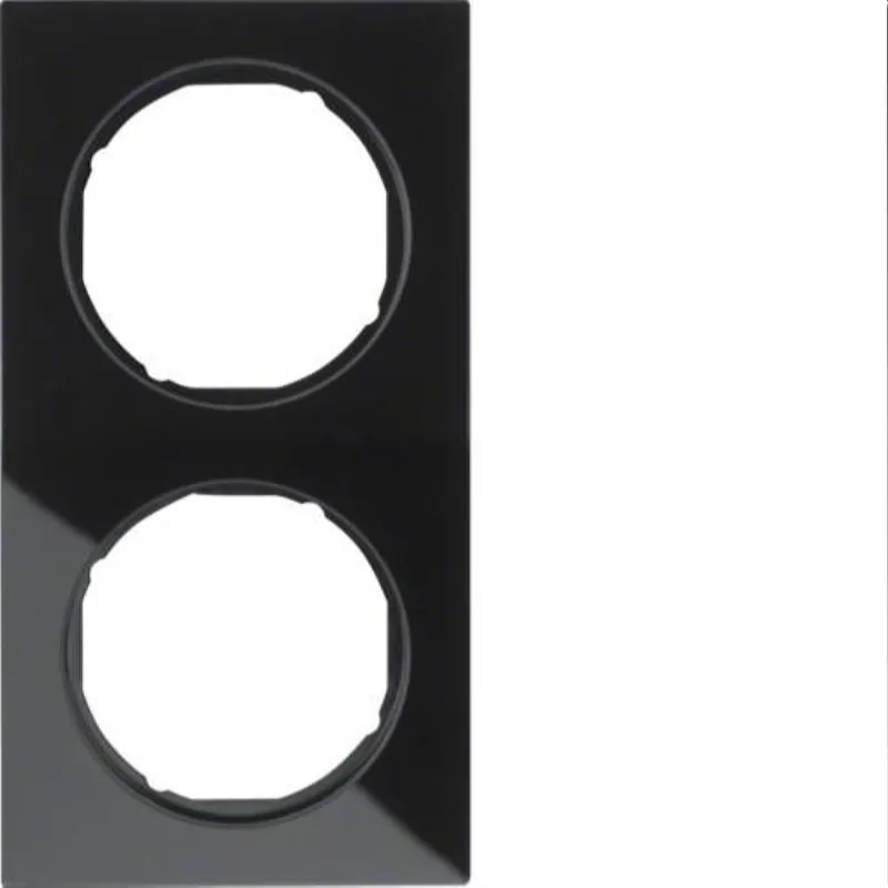 Berker Rahmen M310122216 Glas schwarz