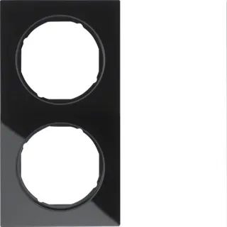 Berker Rahmen M310122216 Glas schwarz