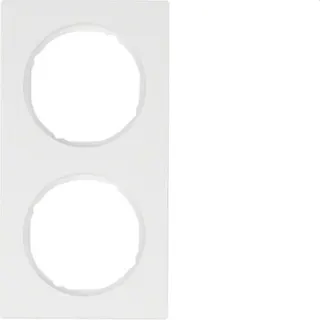 Berker Rahmen M310122289 polarweiss glaenzend