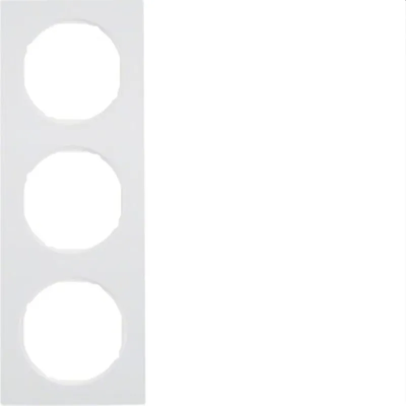 Berker Rahmen M310132289 polarweiss glaenzend
