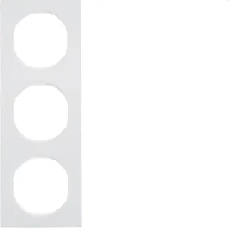 Berker Rahmen M310132289 polarweiss glaenzend