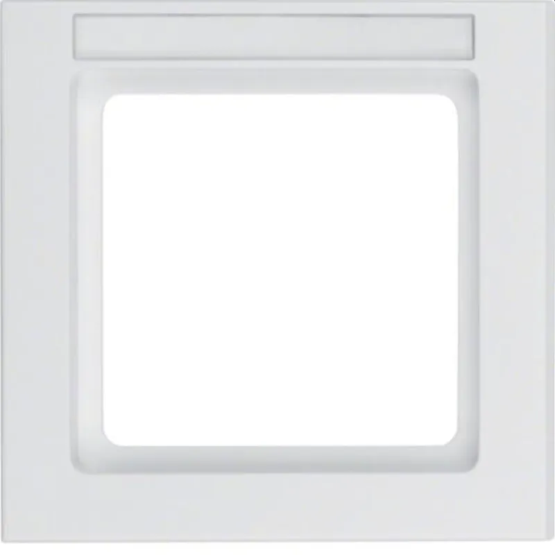 Berker Rahmen M310516099 1fach polarweiss samt