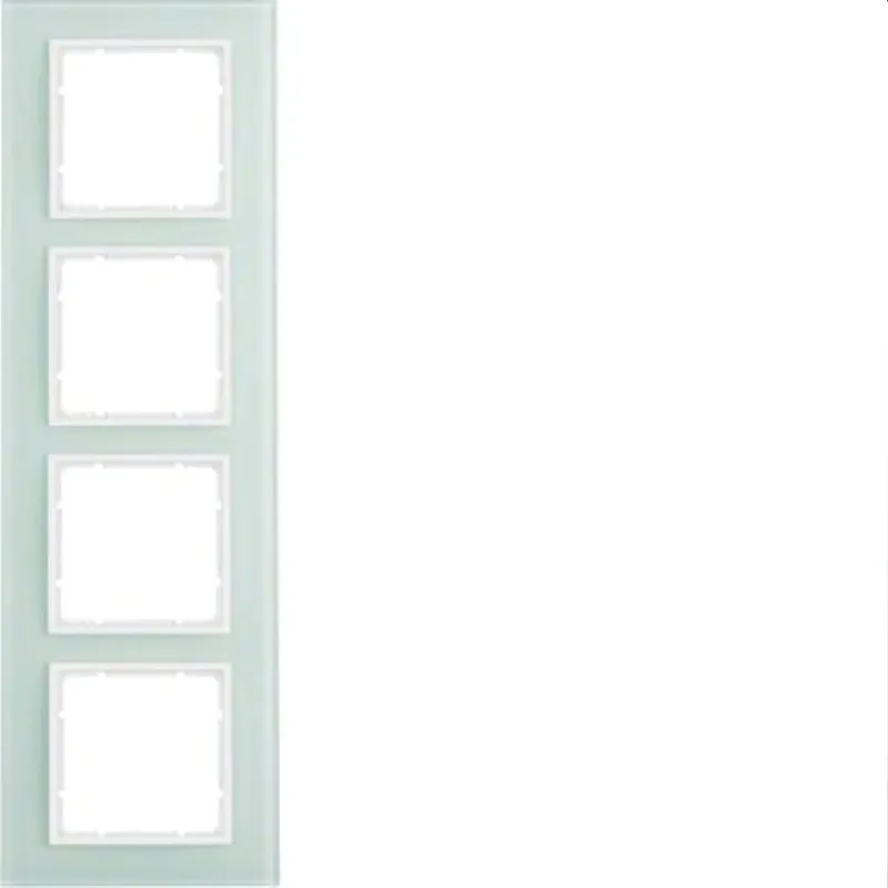 Berker Rahmen M310146909 4fach polarweiss