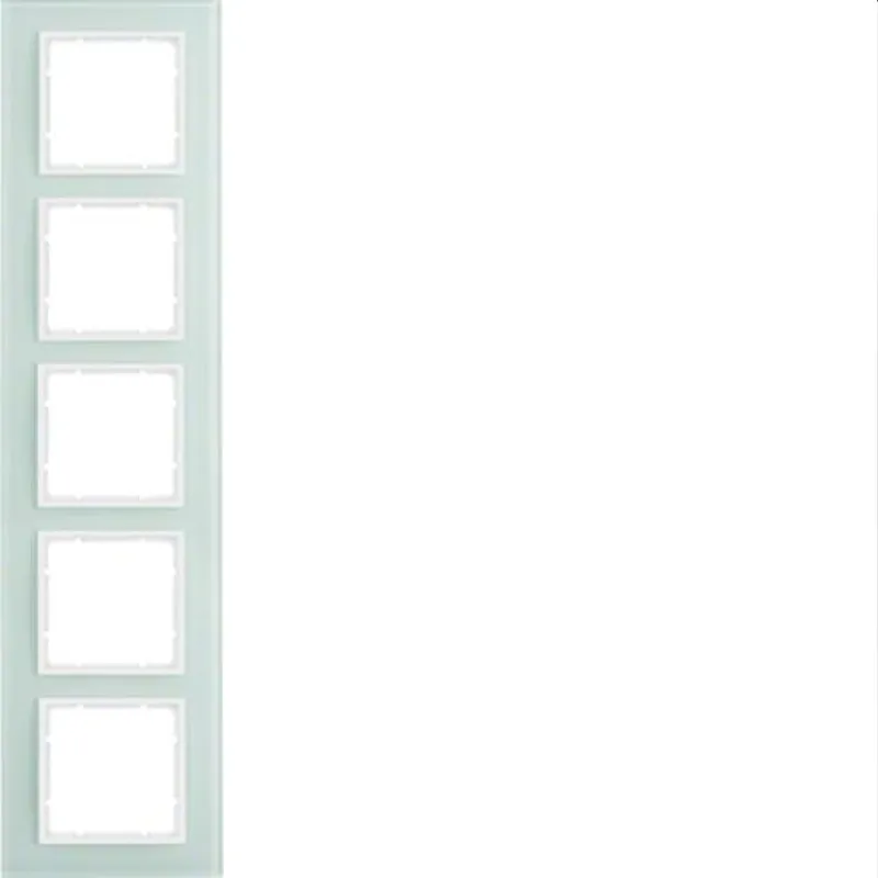 Berker Rahmen M310156909 5fach polarweiss