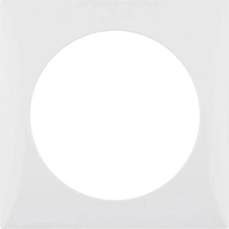 Berker Rahmen M3918272509 1fach polarweiss glaenzend