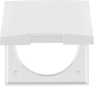 Berker Rahmen M3918282509 1fach polarweiss glaenzend