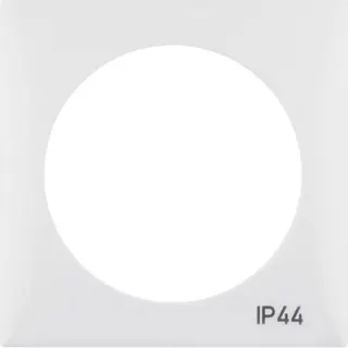 Berker Rahmen M3918272599 IP44 polarweiss glaenzend