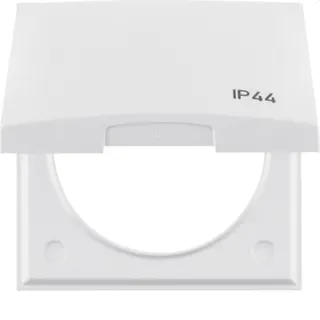 Berker Rahmen M3918282599 IP44 polarweiss glaenzend