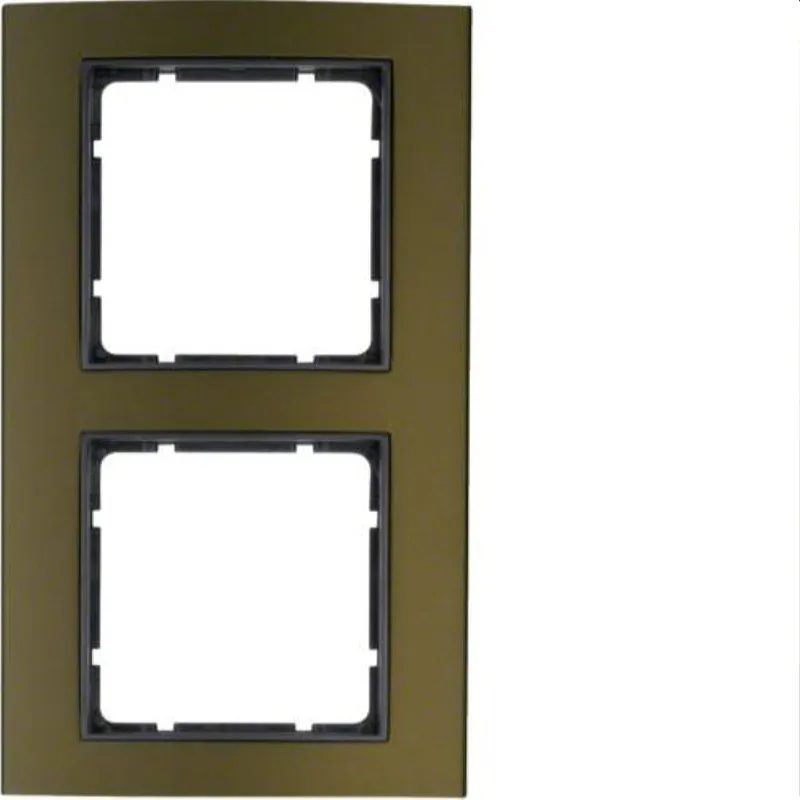 Berker Rahmen M310123001 braun/anthrazit
