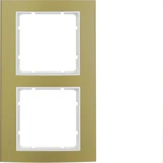 Berker Rahmen M310123046 gold/polarweiss