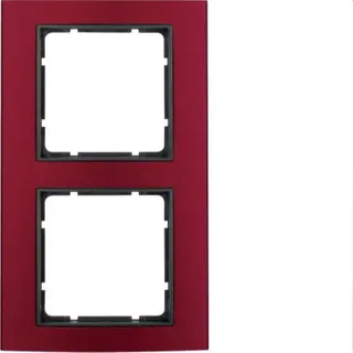 Berker Rahmen M310123012 rot/anthrazit