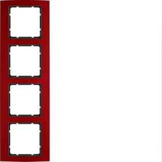 Berker Rahmen M310143012 rot/anthrazit