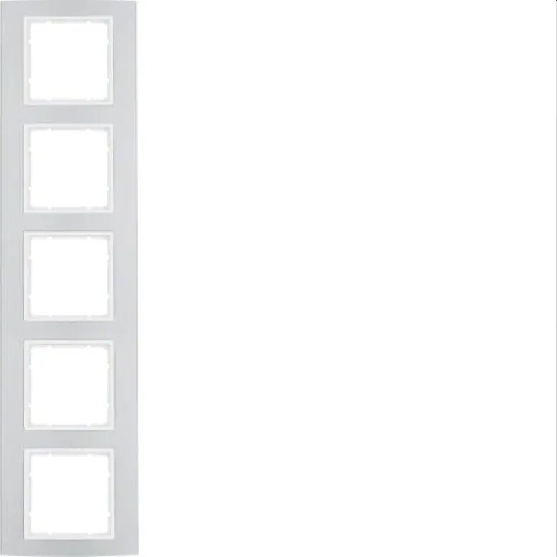Berker Rahmen M310153904 5fach polarweiss