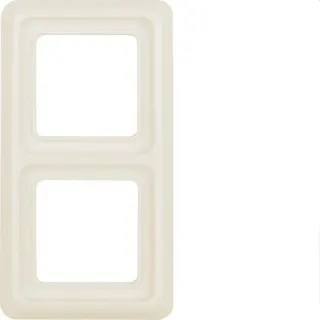 Berker Rahmen M31329 2fach mit Dichtung WG UP IP44 weiss