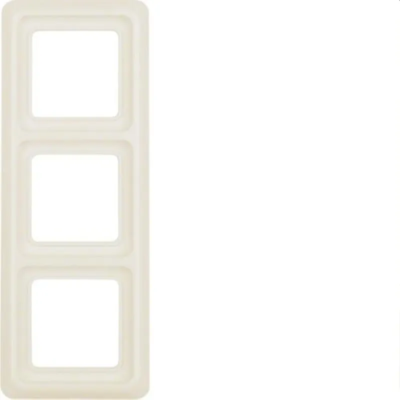 Berker Rahmen M31330 3fach mit Dichtung WG UP IP44 weiss