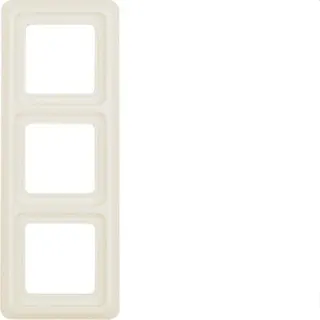 Berker Rahmen M31330 3fach mit Dichtung WG UP IP44 weiss