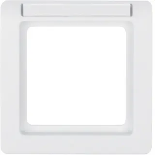 Berker Rahmen M310116019 polarweiss samt