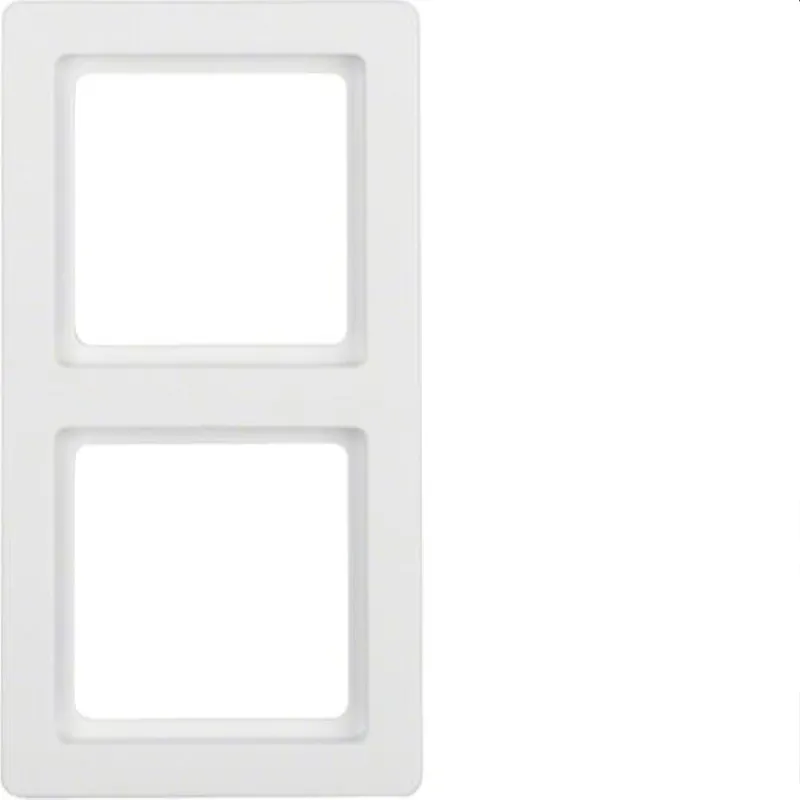 Berker Rahmen M310126089 polarweiss samt