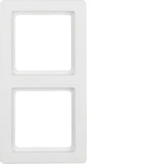 Berker Rahmen M310126089 polarweiss samt