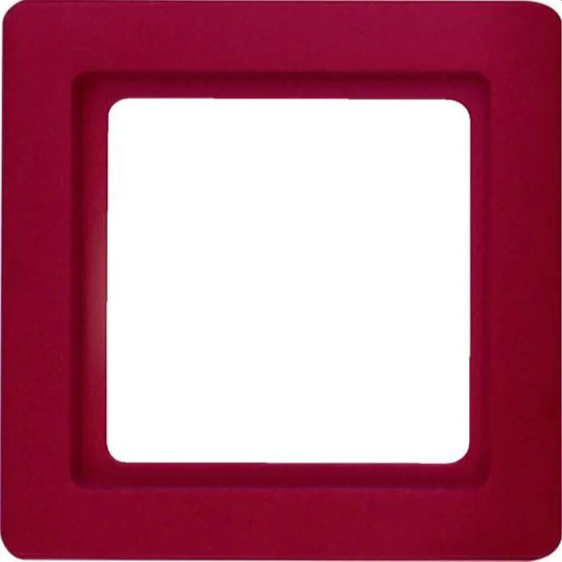 Berker Rahmen M310116062 rot samt