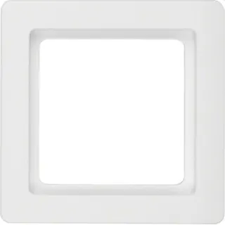 Berker Rahmen M310116089 polarweiss samt