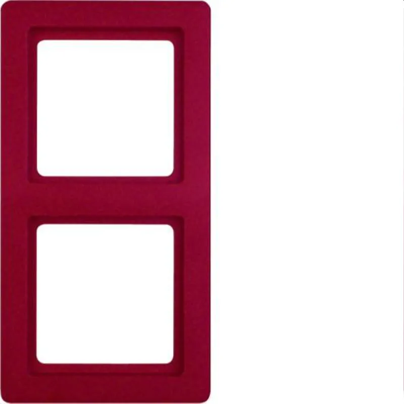 Berker Rahmen M310126062 rot samt