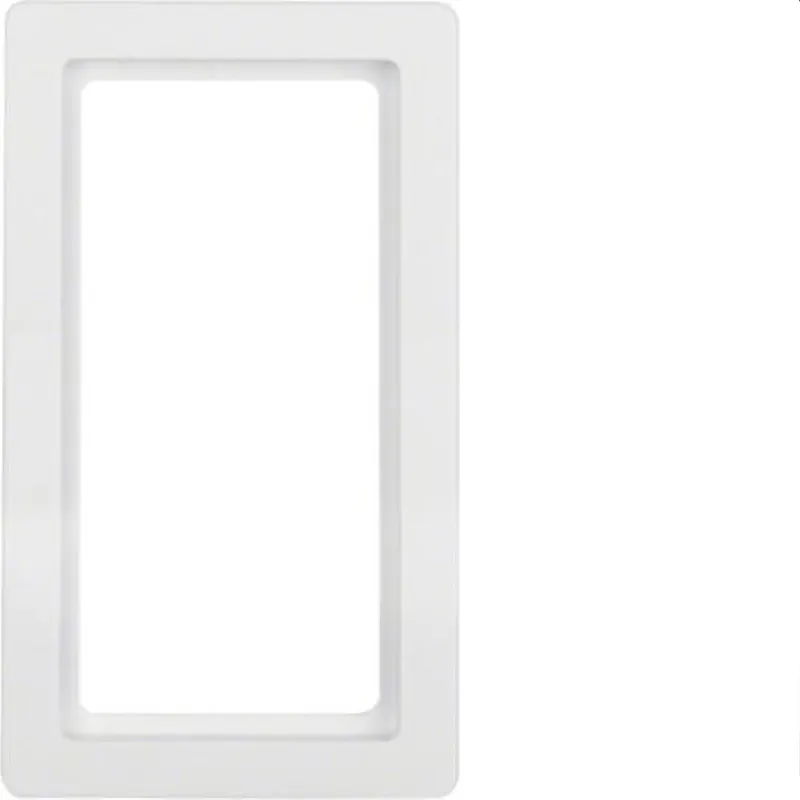Berker Rahmen M313096089 polarweiss samt