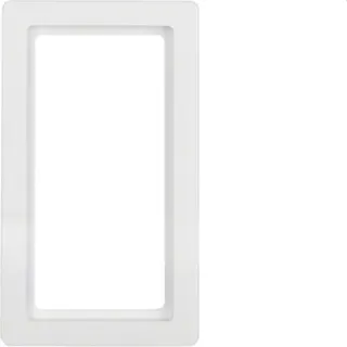Berker Rahmen M313096089 polarweiss samt