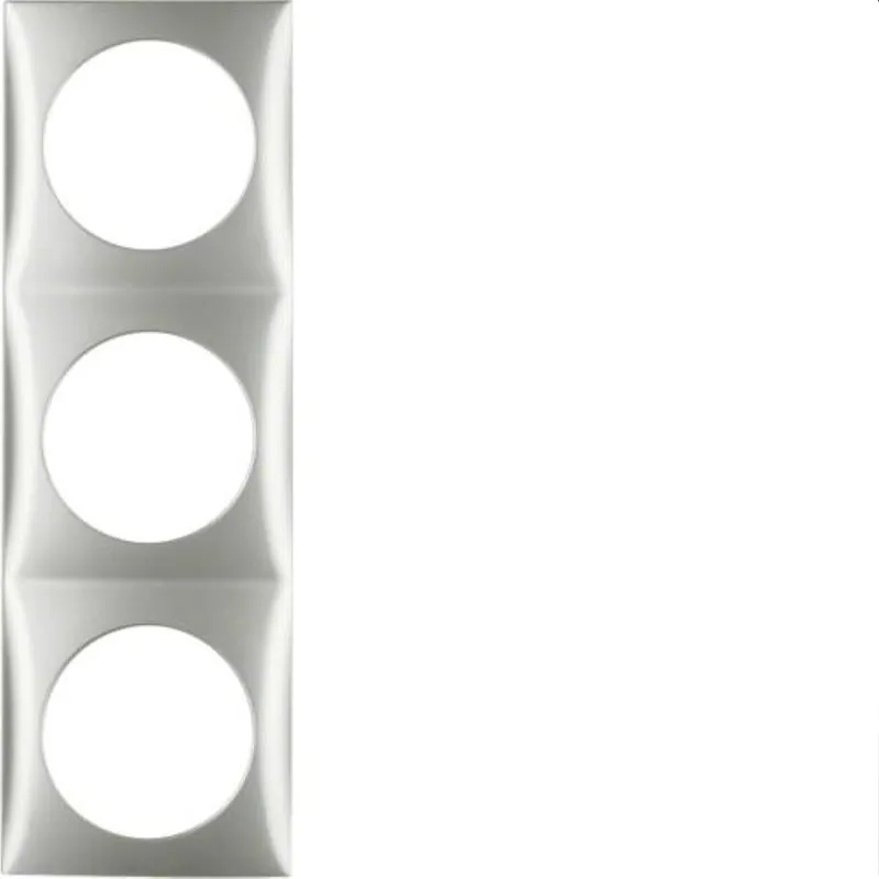 Berker Rahmen M3918192568 3fach chrom matt