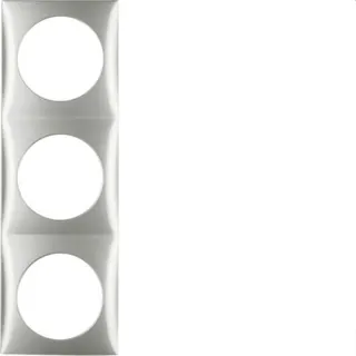 Berker Rahmen M3918192568 3fach chrom matt