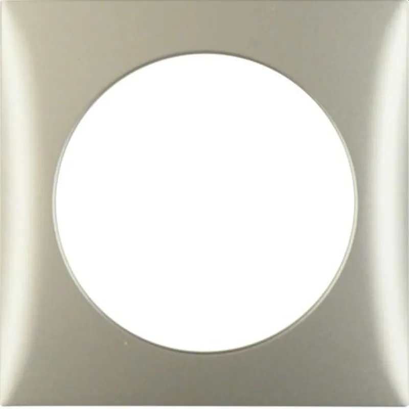 Berker Rahmen M3918272524 1fach edelstahl lackiert